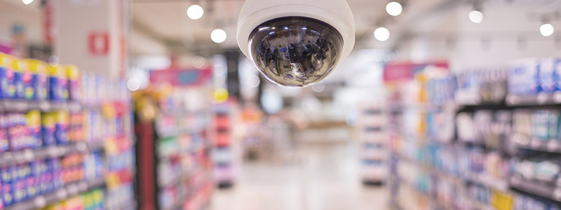 Solutions sécurité Retail 1 Camera grand magasin 1